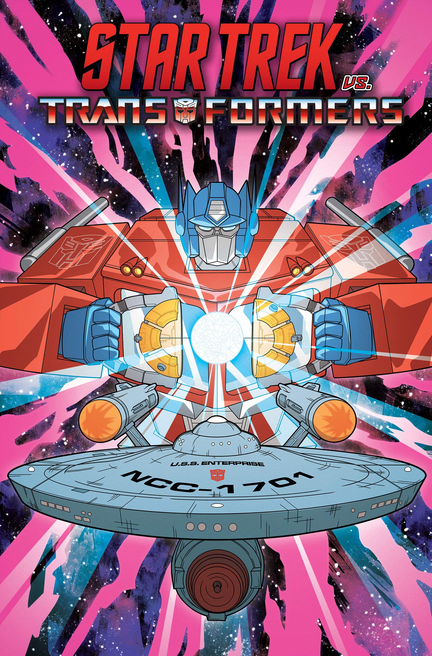 Star Trek vs. Transformers book cover