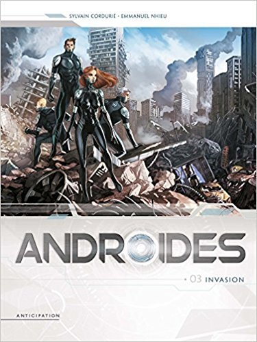 Androïdes book cover 3