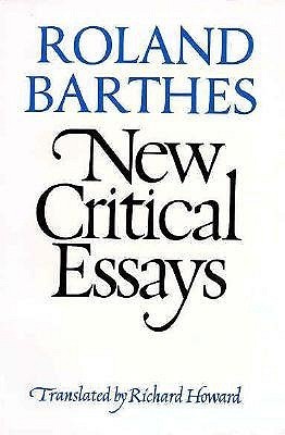 New Critical Essays book cover