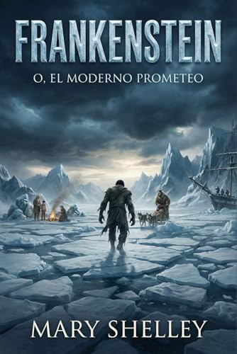 Frankenstein o el moderno Prometeo – Mary Shelley book cover