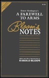 Ernest Hemingway's a Farewell to Arms book cover