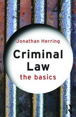 Criminal Law book cover