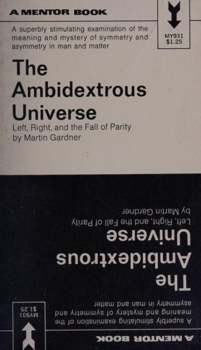 The Ambidextrous Universe book cover