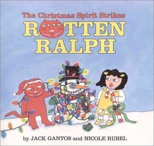 The Christmas Spirit Strikes Rotten Ralph book cover