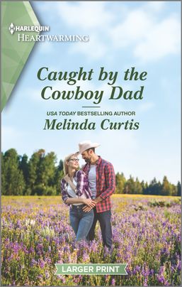Caught by the Cowboy Dad book cover