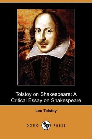 Tolstoy on Shakespeare book cover