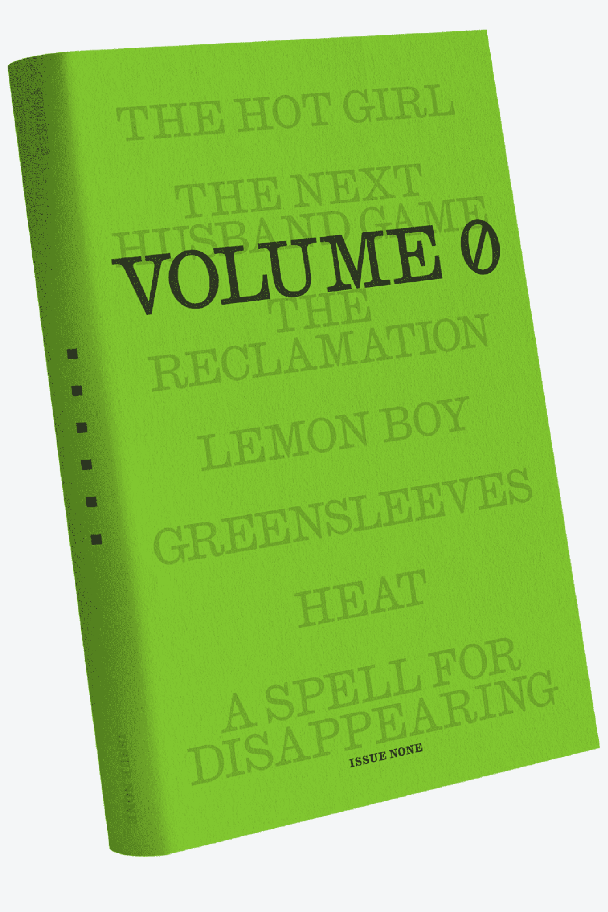 Volume 0 book cover 1