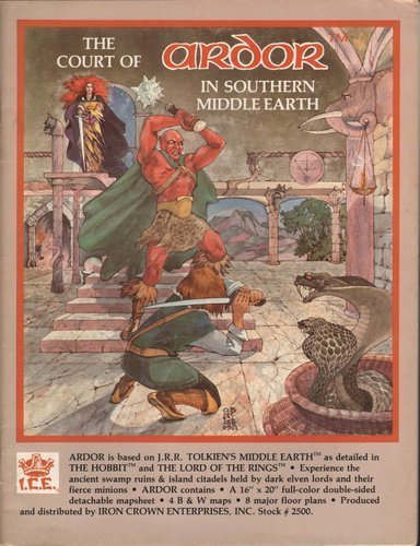The Court Of Ardor In Southern Middle Earth book cover