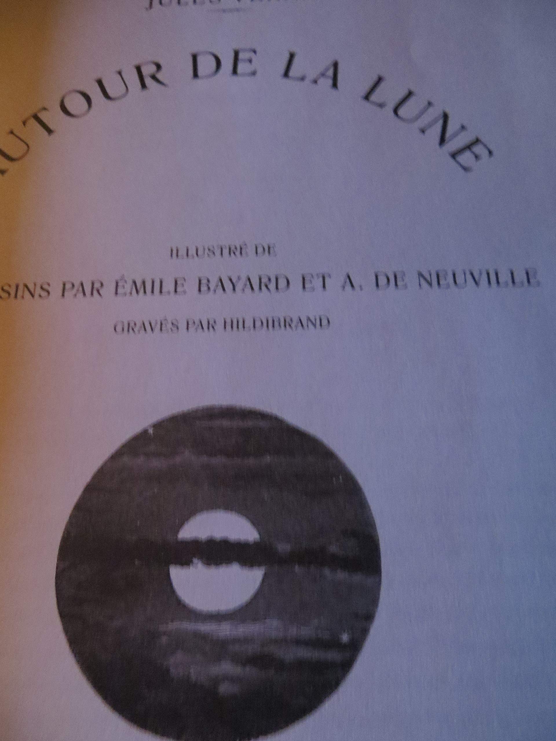 AUTOUR DE LA LUNE. suivi de UN DRAME DANS LES AIRS book cover