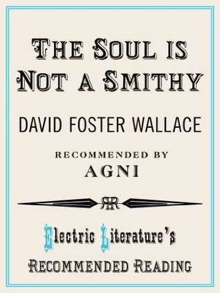 The Soul is Not a Smithy book cover