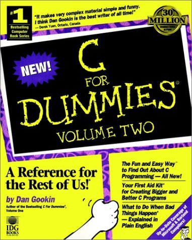 C For Dummies, Volume 2 book cover