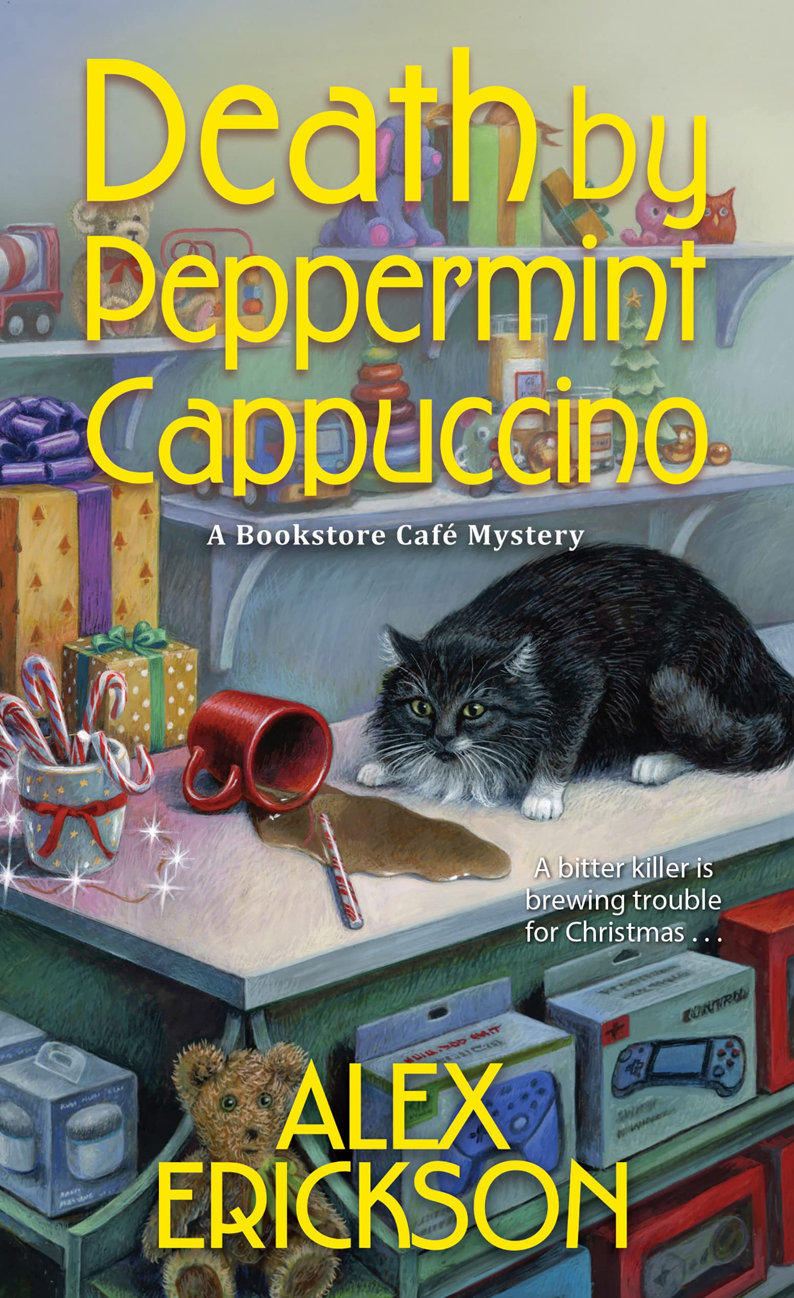 Death by Peppermint Cappuccino book cover