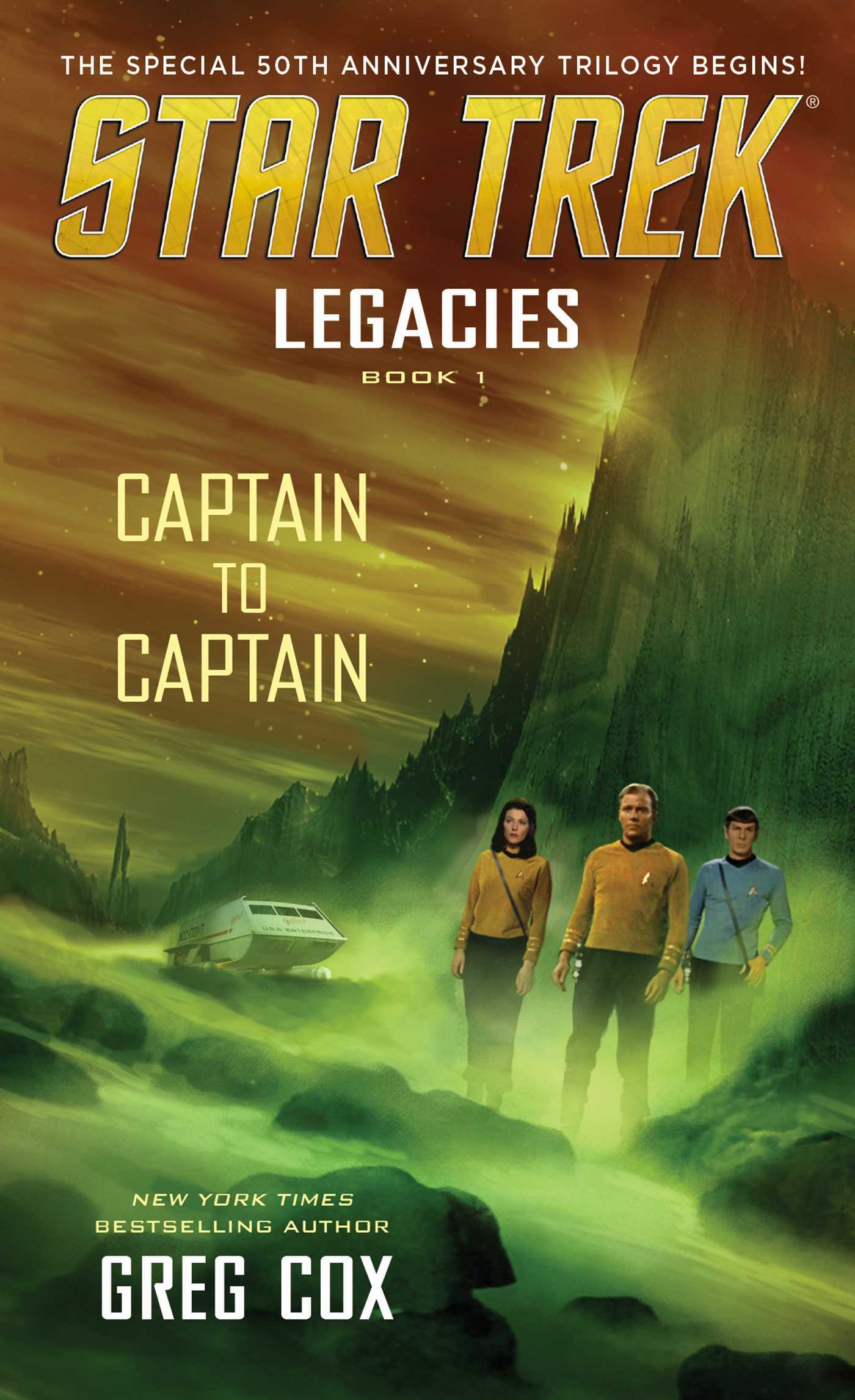 Star Trek: Legacies book cover 1