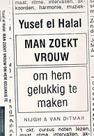 Man zoekt vrouw om hem gelukkig te maken book cover