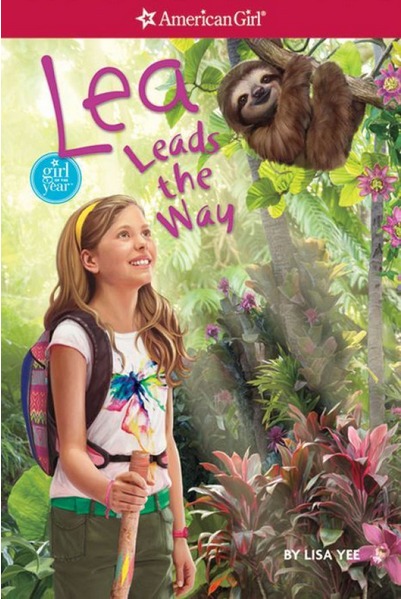 American Girl: Lea book cover 2