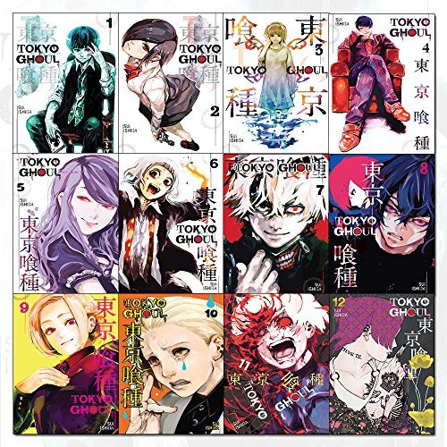 Tokyo Ghoul Series Vol (1 to 12) Collection By Sui Ishida 12 Books book cover