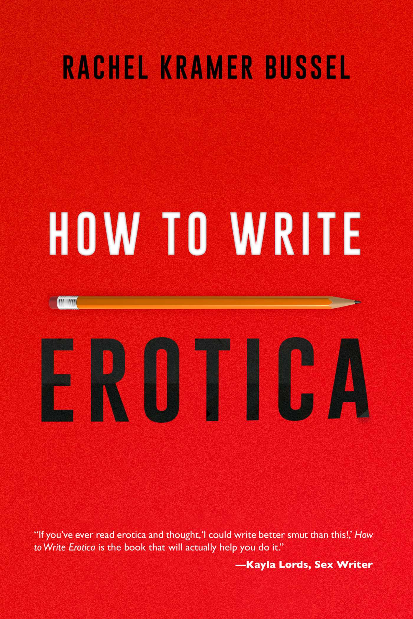 How to Write Erotica book cover