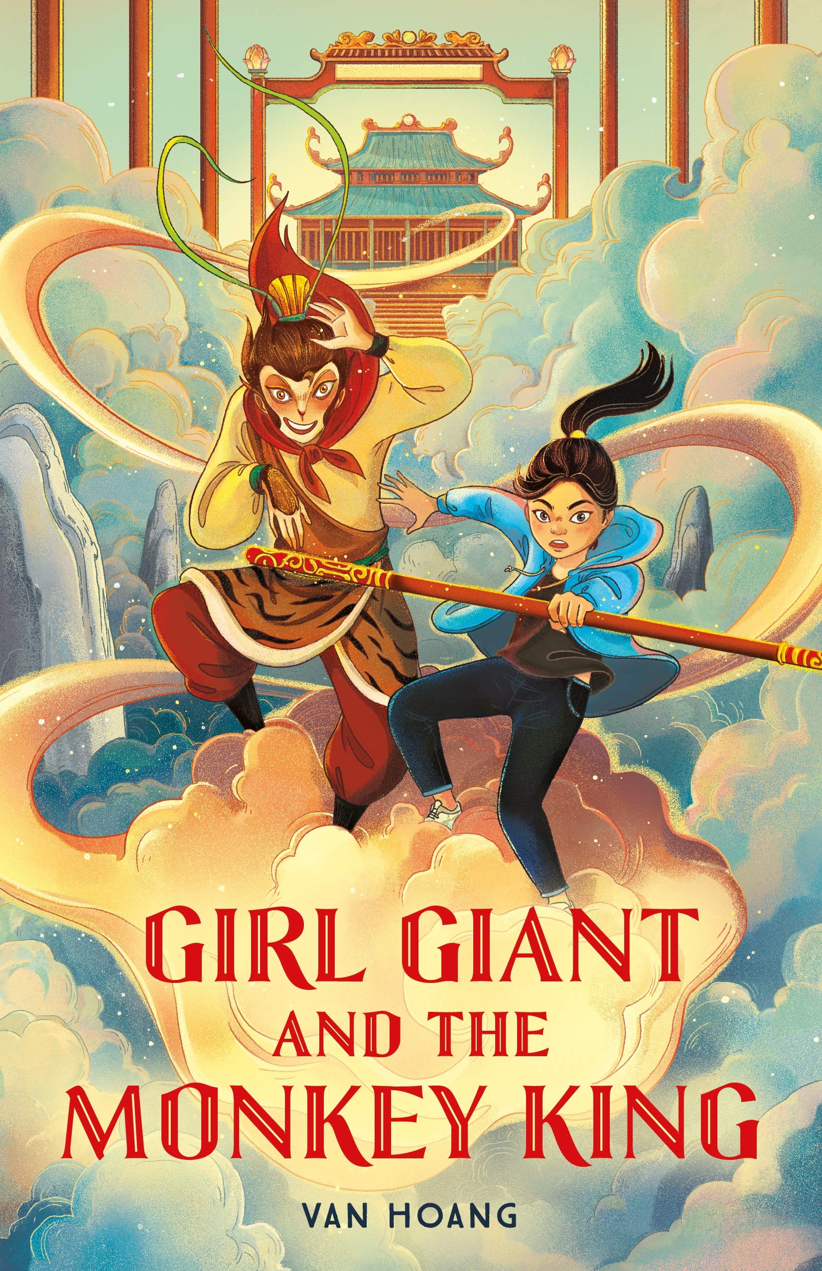 Girl Giant and the Monkey King book cover 1