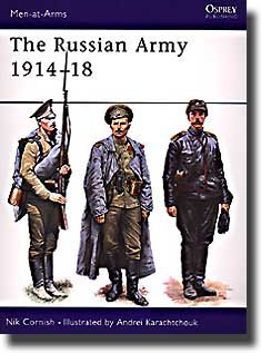 The Russian Army 1914-1918 book cover