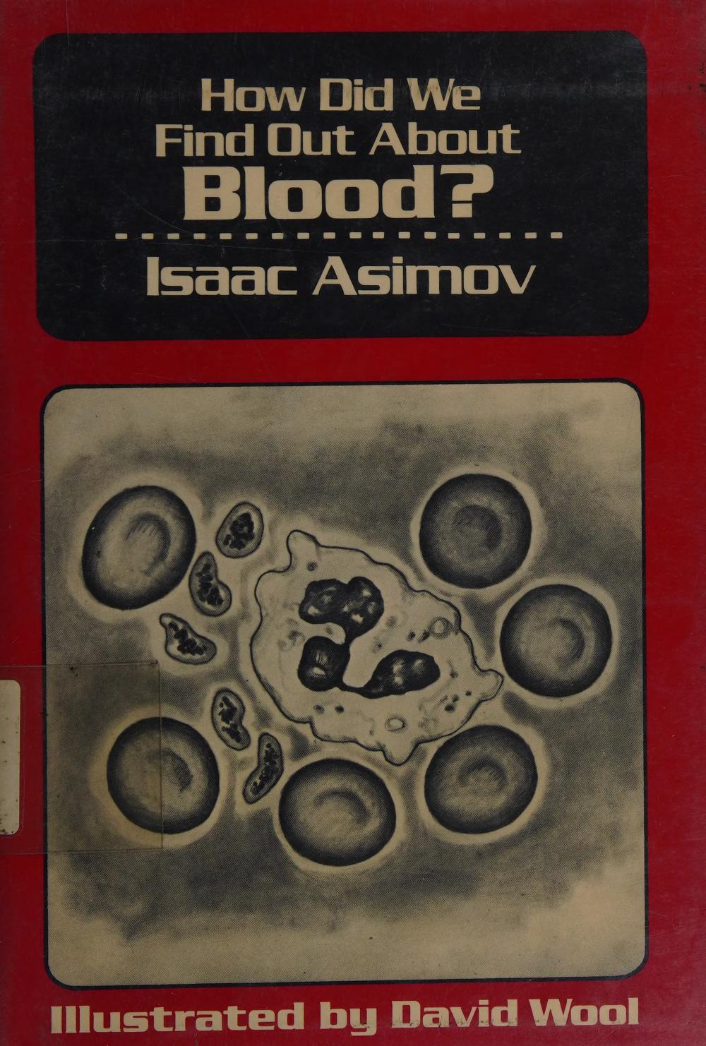 How Did We Find Out About Blood? book cover