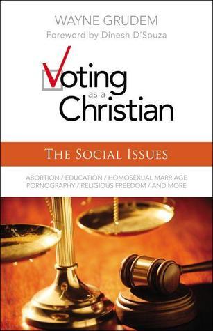 Voting as a Christian book cover