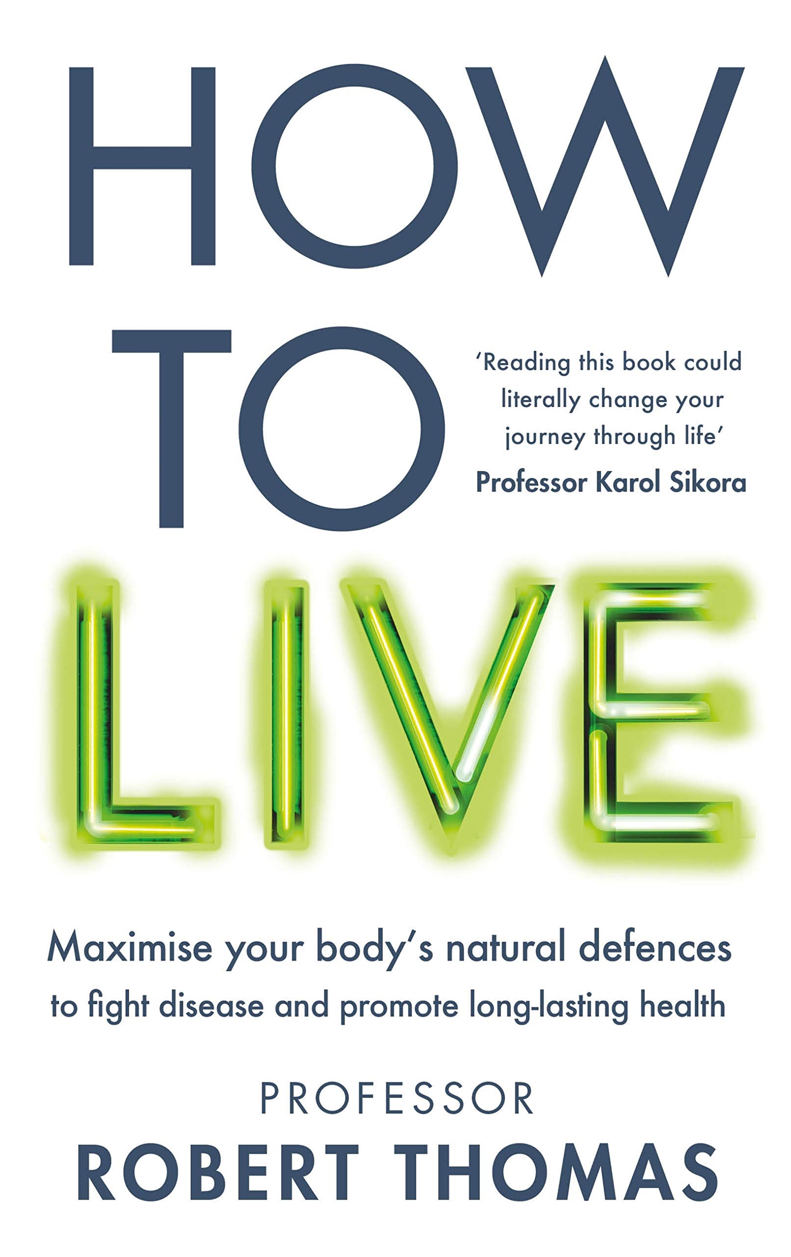 How to Live book cover