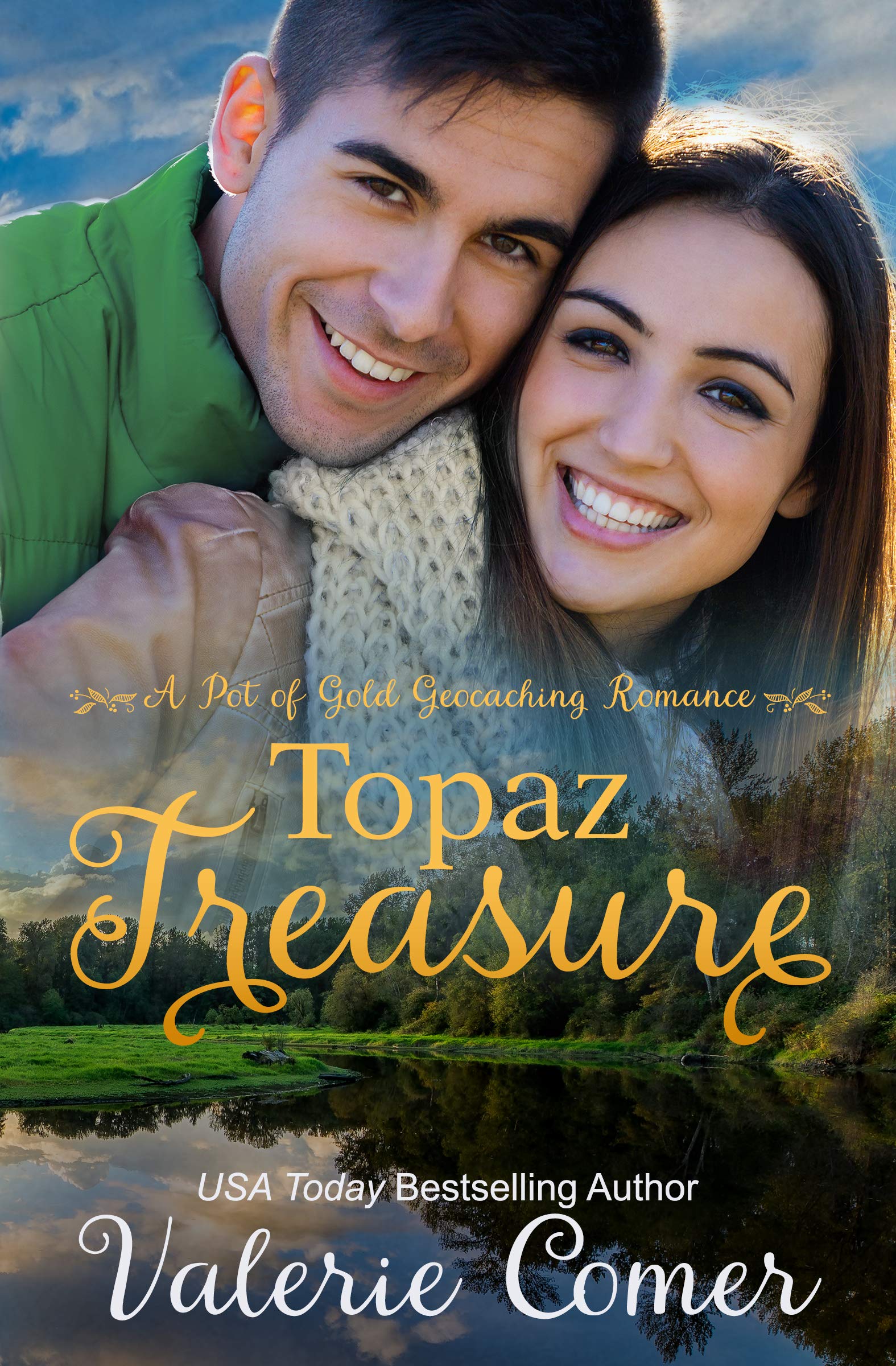 Pot of Gold Geocaching Romance book cover 1