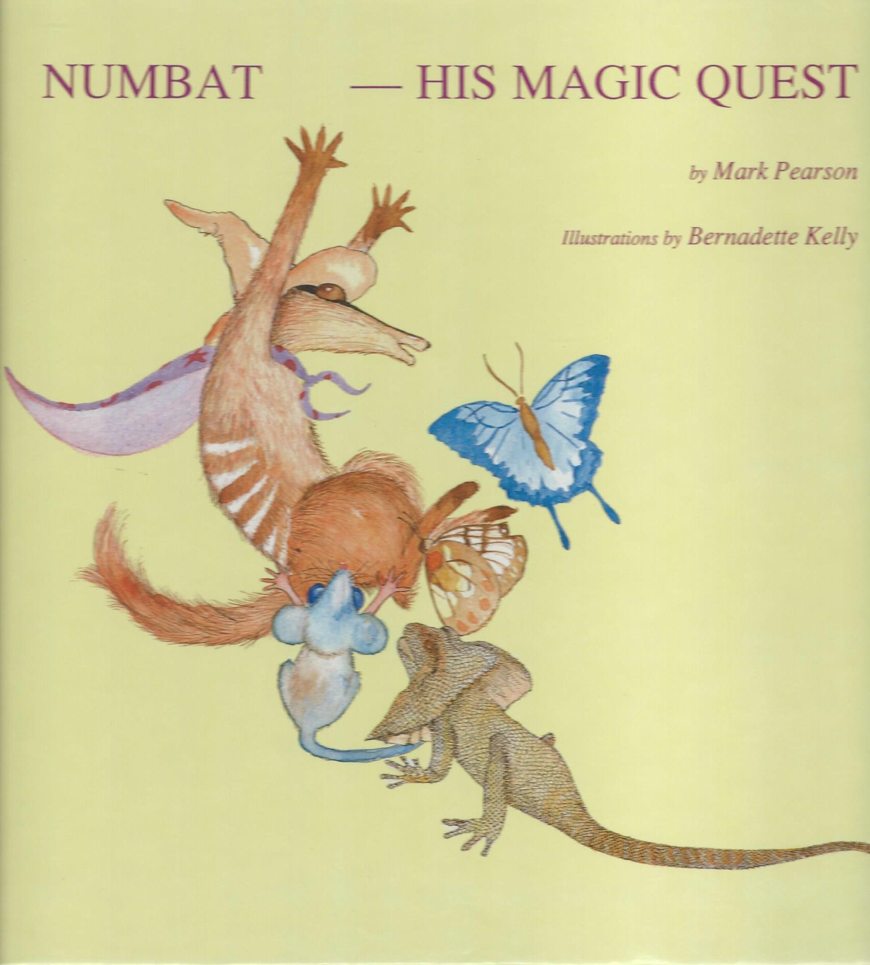 Numbat-His Magic Quest book cover