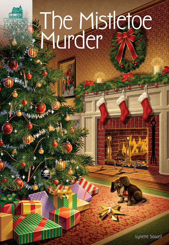 Victorian Mansion Flower Shop Mysteries book cover 3