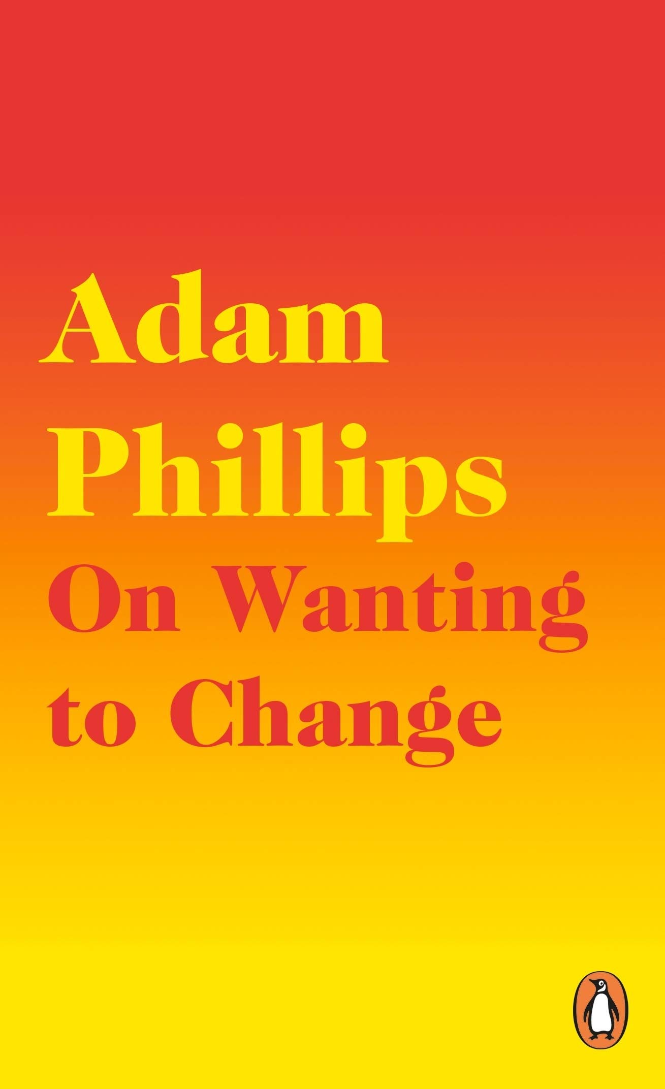 On Wanting to Change book cover