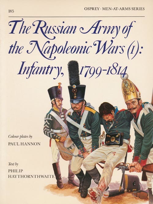 The Russian Army of the Napoleonic Wars book cover 1