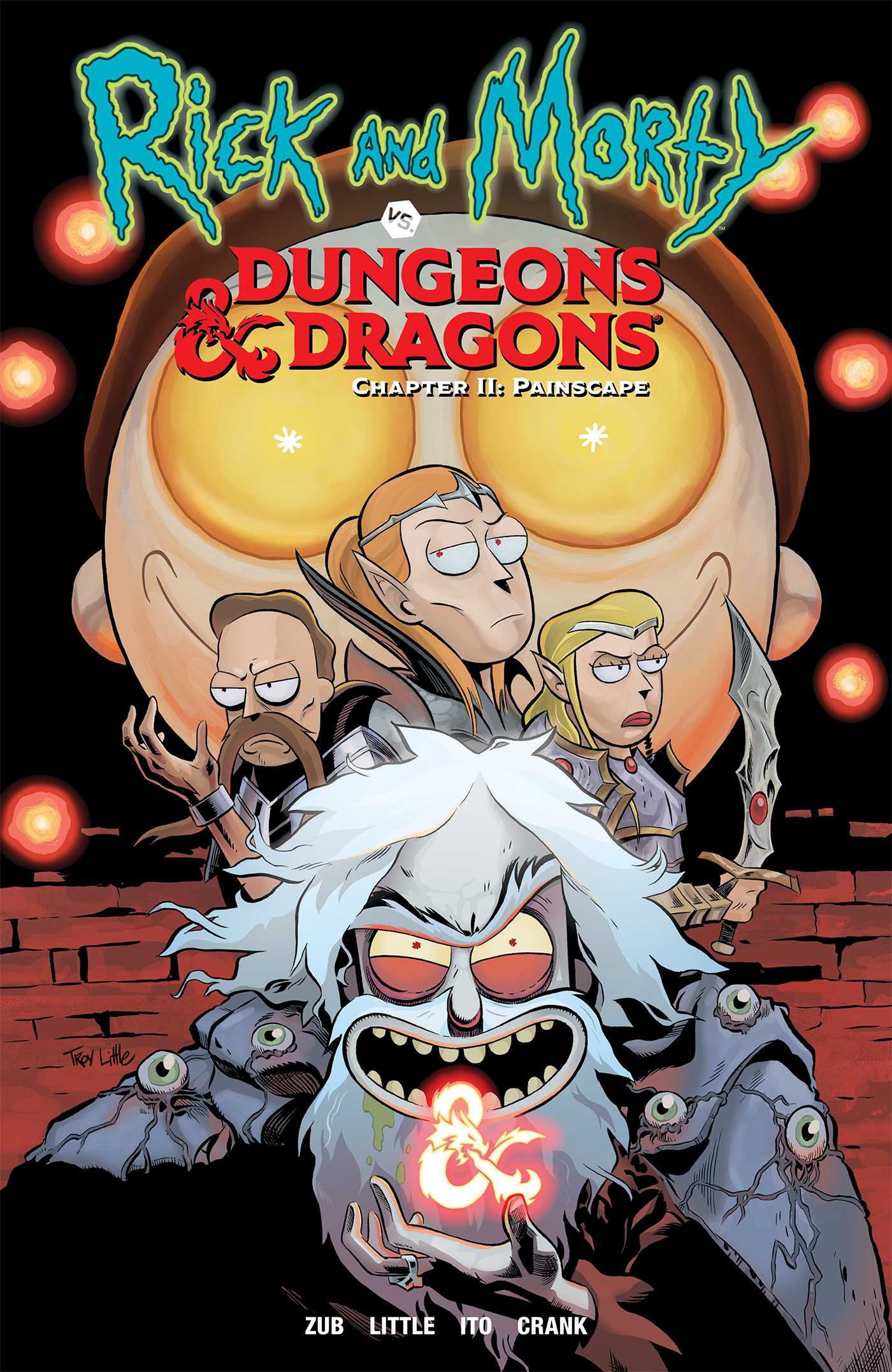 Rick and Morty vs. Dungeons & Dragons book cover 2