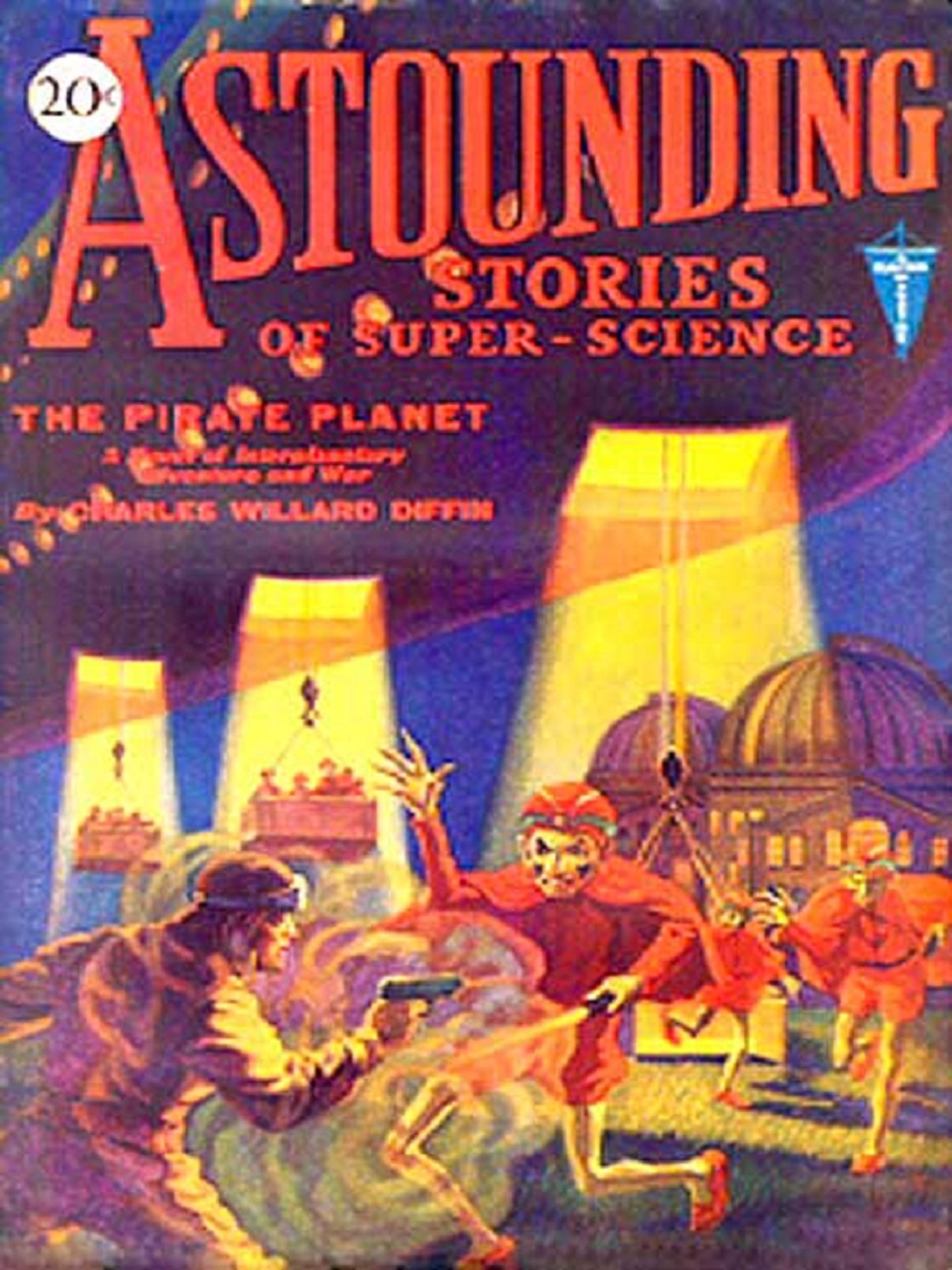 Astounding Stories of Super-Science book cover