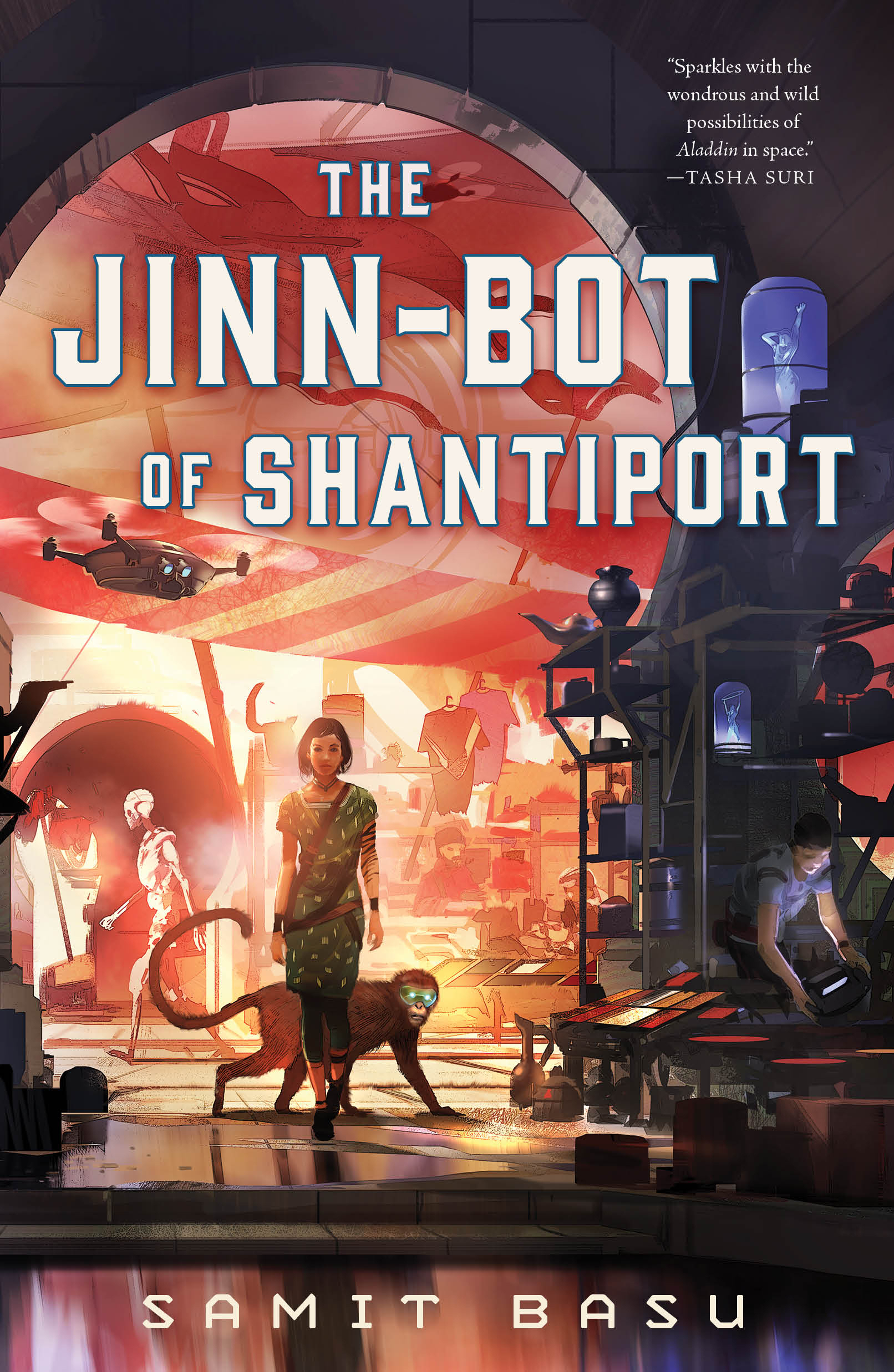The Jinn-Bot of Shantiport book cover