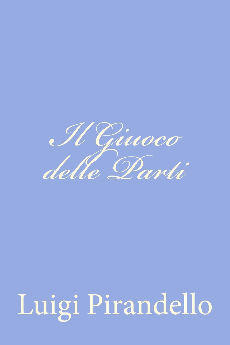 Il giuoco delle parti book cover