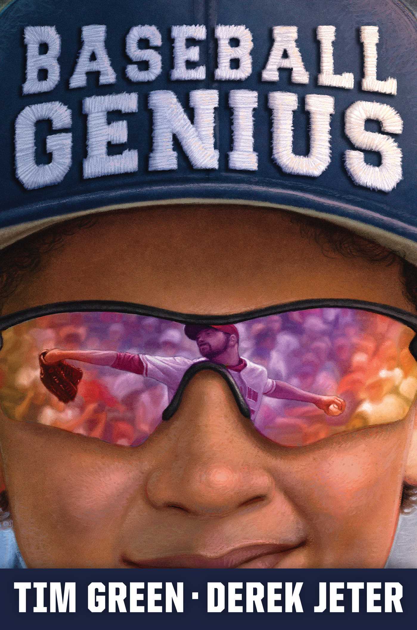 Baseball Genius book cover 1