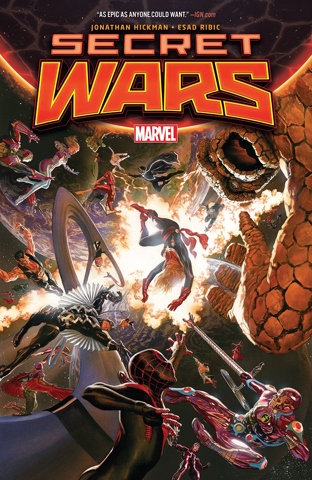 Secret Wars (2015) book cover 2
