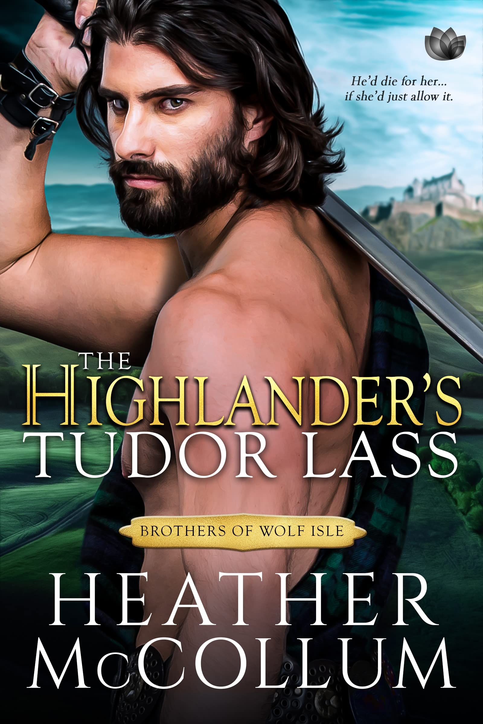 The Highlander's Tudor Lass book cover