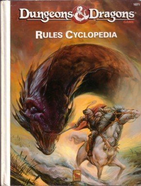 Dungeons and Dragons Rules Cyclopedia book cover