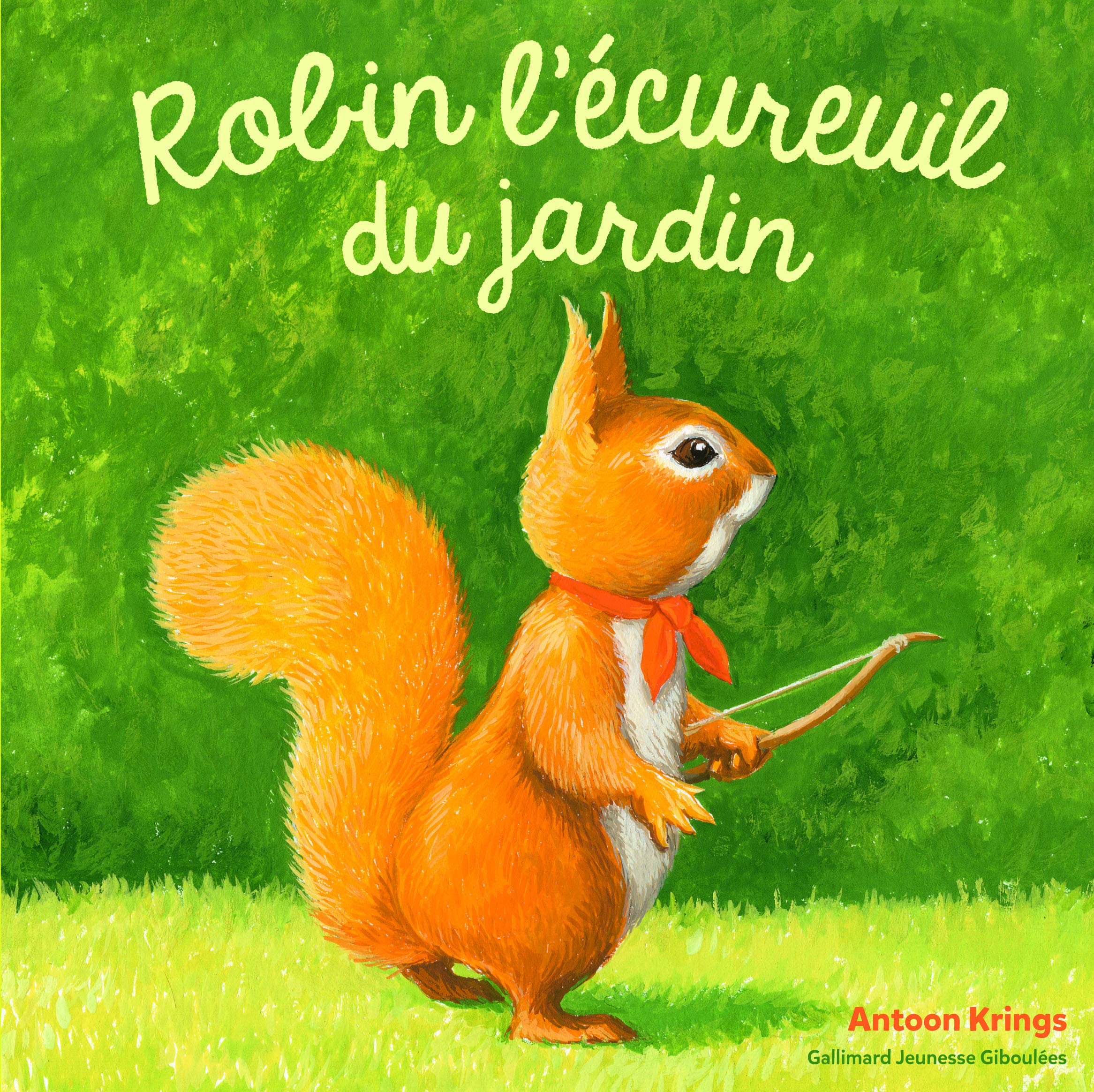 Robin l'écureuil du jardin book cover