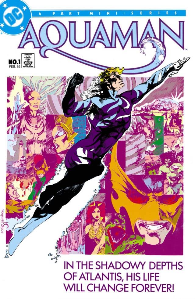 Aquaman (1986) #1 book cover