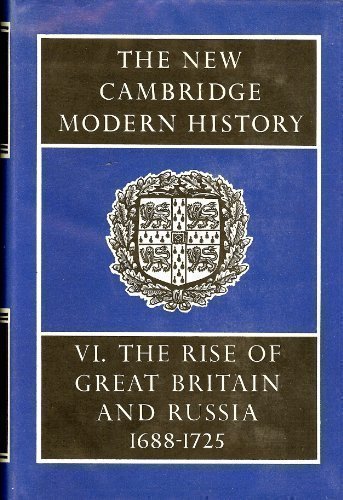 The New Cambridge Modern History, Vol. 6 book cover