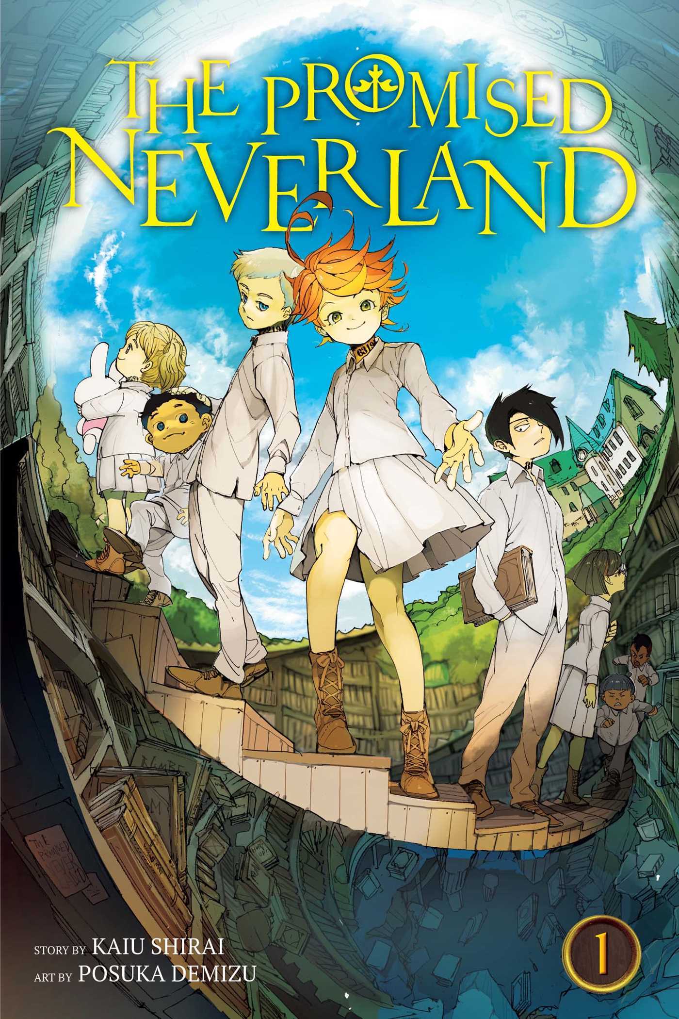 約束のネバーランド [Yakusoku no Neverland] book cover 1