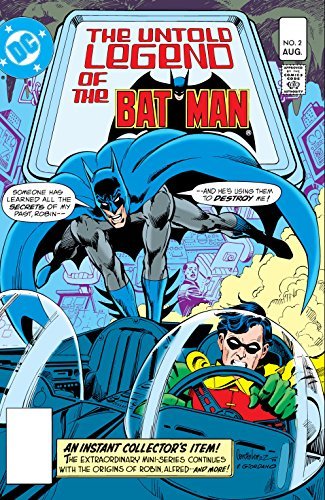The Untold Legend of the Batman book cover 1
