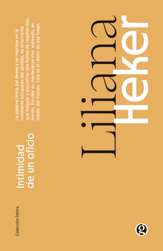 Intimidad de un oficio book cover