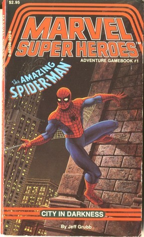 Marvel Super Heroes Adventure Gamebooks book cover 1