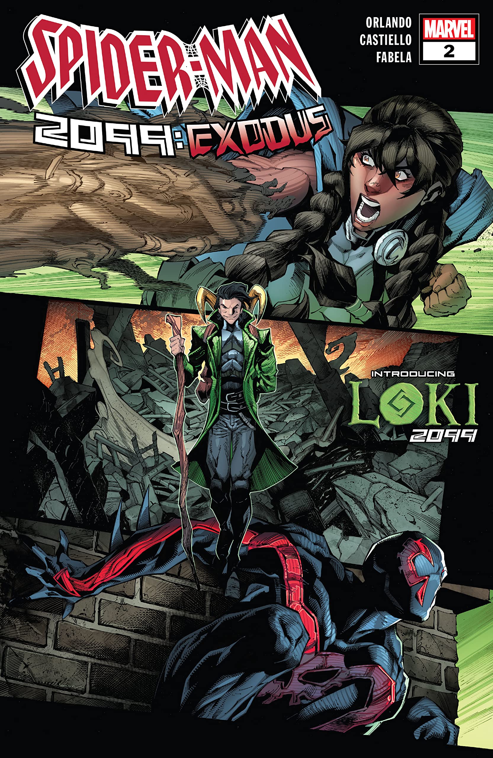 Spider-Man 2099: Exodus book cover 1