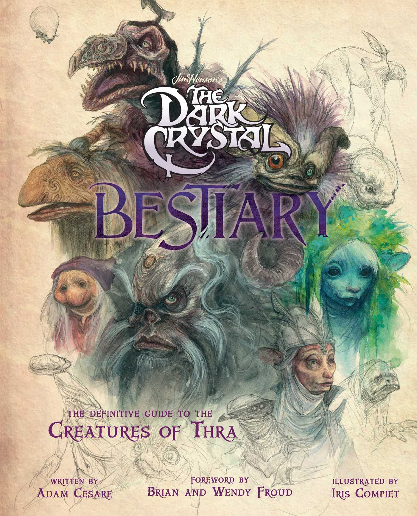 The Dark Crystal Bestiary book cover