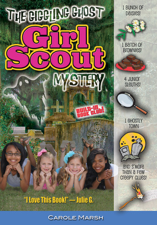 The Giggling Ghost Girl Scout Mystery book cover