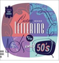 Custom Lettering of the 40s & 50s book cover